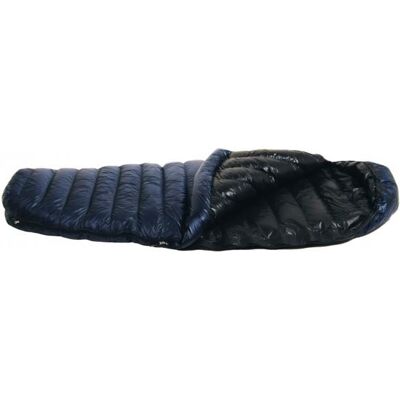Western Mountaineering - TerraLite - Daunenschlafsack Gr 165 cm Zip: Left Schwarz/Blau Western Mountaineering - TerraLite - Daunenschlafsack Gr 165 cm Zip: Left Schwarz/Blau
