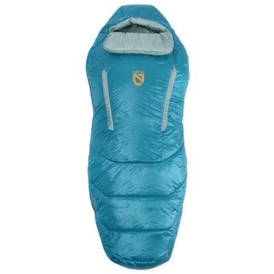 Nemo - Women's Forte 35 - Kunstfaserschlafsack Gr Regular - Bodysize max. 168 cm Zip: Left Algiers / Aquifer Nemo - Women's Forte 35 - Kunstfaserschlafsack Gr Regular - Bodysize max. 168 cm Zip: Left Algiers / Aquifer