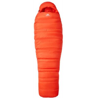 Mountain Equipment - Kryos - Daunenschlafsack Gr Long - Body Size: 200 cm Zip: Left Orange Mountain Equipment - Kryos - Daunenschlafsack Gr Long - Body Size: 200 cm Zip: Left Orange
