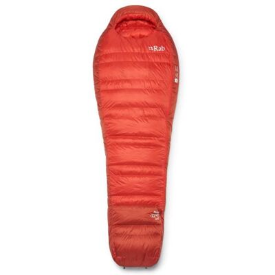 Rab - Alpine -12C / 10F - Daunenschlafsack Gr Regular Wide - Body Size: 185 cm Zip: Left Dark Horizon /Rot Rab - Alpine -12C / 10F - Daunenschlafsack Gr Regular Wide - Body Size: 185 cm Zip: Left Dark Horizon /Rot