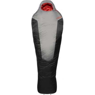 Rab - Solar Ultra 3 - Kunstfaserschlafsack Gr bis 185 cm Körperlänge Zip: Left Granite Rab - Solar Ultra 3 - Kunstfaserschlafsack Gr bis 185 cm Körperlänge Zip: Left Granite