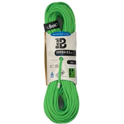 Beal Opera Unicore 8,5mm 80m Grünes Kletterseil - Kletterseil Beal Opera Unicore 8,5mm 80m Grünes Kletterseil - Kletterseil