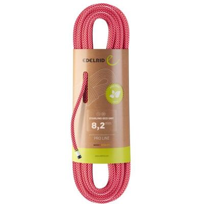 Edelrid - Starling Eco Dry 8,2 - Halbseil Länge 60 m bunt Edelrid - Starling Eco Dry 8,2 - Halbseil Länge 60 m bunt