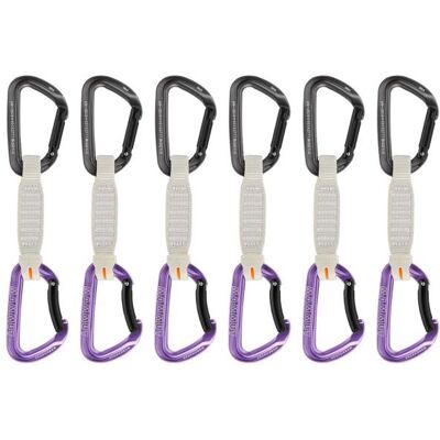 Mammut - Workhorse Keylock Quickdraws - Express-Set Gr 12 cm - Straight Gate / Bent Gate Key weiß Mammut - Workhorse Keylock Quickdraws - Express-Set Gr 12 cm - Straight Gate / Bent Gate Key weiß