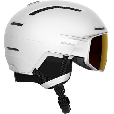 Salomon - Driver Prime Sigma Photo Mips Cat. 1-3 VLT 16-50% - Skihelm Gr 56-59 cm weiß/grau Salomon - Driver Prime Sigma Photo Mips Cat. 1-3 VLT 16-50% - Skihelm Gr 56-59 cm weiß/grau