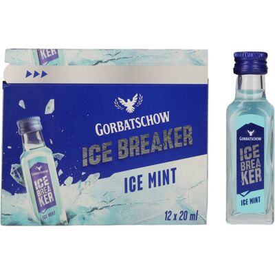 Gorbatschow Wodka Ice Breaker Ice Mint 16% Vol. 12x0,02l Gorbatschow Wodka Ice Breaker Ice Mint 16% Vol. 12x0,02l