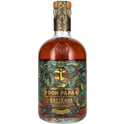 Don Papa MASSKARA 40% Vol. 0,7l New Design Don Papa MASSKARA 40% Vol. 0,7l New Design
