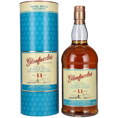 Glenfarclas 11 Years Old Highland Single Malt Scotch Whisky 46% Vol. 1l in Geschenkbox Glenfarclas 11 Years Old Highland Single Malt Scotch Whisky 46% Vol. 1l in Geschenkbox