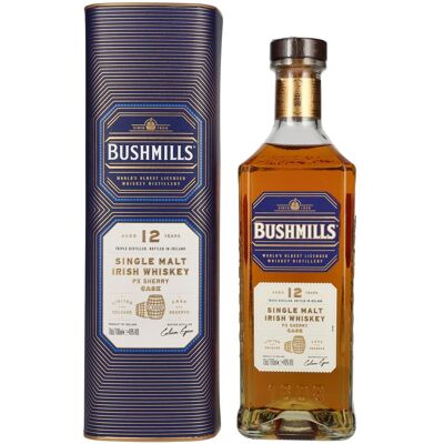 Bushmills 12 Years Old PX SHERRY CASK Single Malt Irish Whiskey Limited Release 46% Vol. 0,7l in Geschenkbox Bushmills 12 Years Old PX SHERRY CASK Single Malt Irish Whiskey Limited Release 46% Vol. 0,7l in Geschenkbox