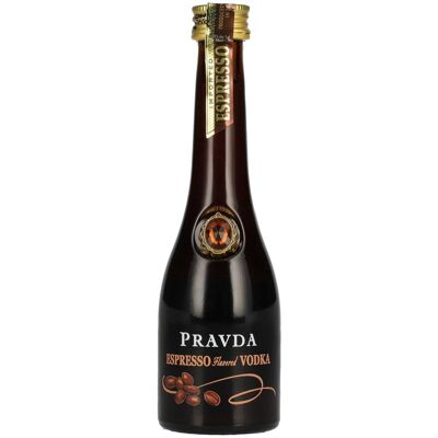 Pravda ESPRESSO Flavored Vodka 37,5% Vol. 0,05l Pravda ESPRESSO Flavored Vodka 37,5% Vol. 0,05l