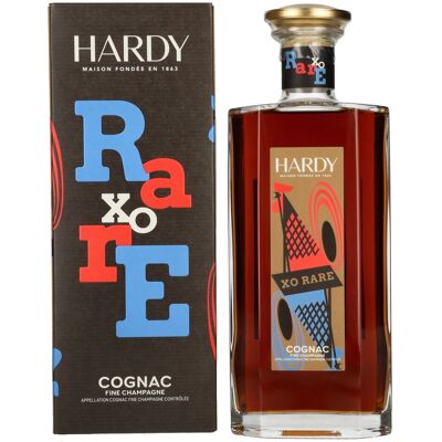 Hardy Cognac Hardy XO RARE Fine Champagne Cognac 40% Vol. 0,7l in Geschenkbox Hardy Cognac Hardy XO RARE Fine Champagne Cognac 40% Vol. 0,7l in Geschenkbox