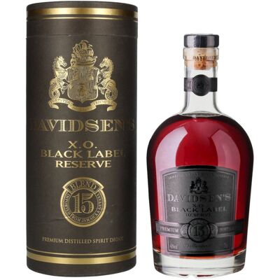 Davidsen's 15 X.O. Black Label Reserve 40% Vol. 0,7l in Geschenkbox Davidsen's 15 X.O. Black Label Reserve 40% Vol. 0,7l in Geschenkbox