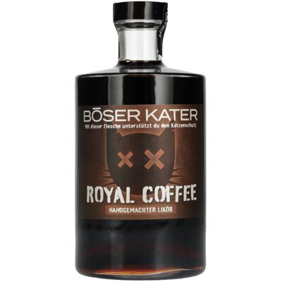 BÖSER KATER Royal Coffee Likör 30% Vol. 0,5l - Kaffee Likör BÖSER KATER Royal Coffee Likör 30% Vol. 0,5l - Kaffee Likör