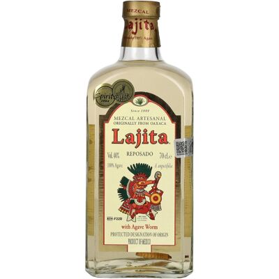 Lajita Mezcal REPOSADO with Agave Worm 40% Vol. 0,7l Lajita Mezcal REPOSADO with Agave Worm 40% Vol. 0,7l