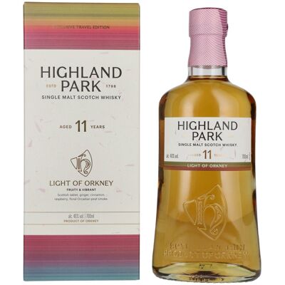 Highland Park 11 Years Old LIGHT OF ORKNEY Single Malt Scotch Whisky 40% Vol. 0,7l in Geschenkbox Highland Park 11 Years Old LIGHT OF ORKNEY Single Malt Scotch Whisky 40% Vol. 0,7l in Geschenkbox