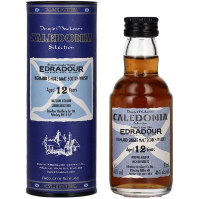 Edradour Whisky Edradour CALEDONIA 12 Years Old Highland Single Malt 46% Vol. 0,05l in Geschenkbox Edradour Whisky Edradour CALEDONIA 12 Years Old Highland Single Malt 46% Vol. 0,05l in Geschenkbox
