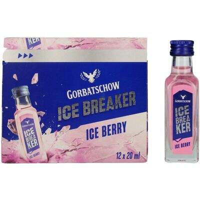 Gorbatschow Wodka Ice Breaker Ice Berry 16% Vol. 12x0,02l Gorbatschow Wodka Ice Breaker Ice Berry 16% Vol. 12x0,02l