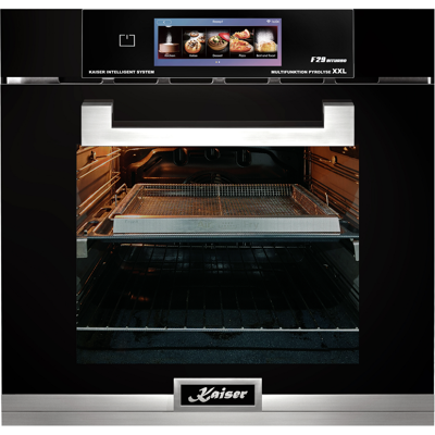 Kaiser EH 6344 N Einbaubackofen 86 L 60 cm Schwarzes Glas Kaiser EH 6344 N Einbaubackofen 86 L 60 cm Schwarzes Glas