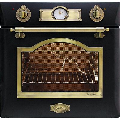 Kaiser EH 6355 Em Retro Elektro Einbau Backofen 60 cm 67 L in Schwarz Kaiser EH 6355 Em Retro Elektro Einbau Backofen 60 cm 67 L in Schwarz