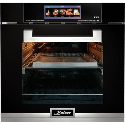 Kaiser EH 6344 Einbaubackofen 79 L 60 cm Schwarzes Glas Kaiser EH 6344 Einbaubackofen 79 L 60 cm Schwarzes Glas