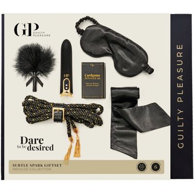 Guilty Pleasure Indulge - BDSM Einsteiger-Geschenkset (schwarz) Guilty Pleasure Indulge - BDSM Einsteiger-Geschenkset (schwarz)