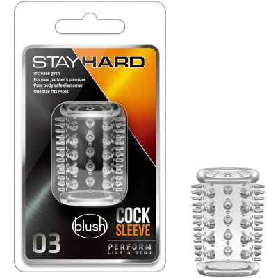 blush Stay Hard - kleiner stacheliger Penisring (transparent) blush Stay Hard - kleiner stacheliger Penisring (transparent)