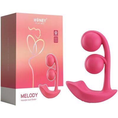 HoneyPlayBox - Melody - App-gesteuerter Doppelball-Vibrator für Klitoris und G-Punkt HoneyPlayBox - Melody - App-gesteuerter Doppelball-Vibrator für Klitoris und G-Punkt