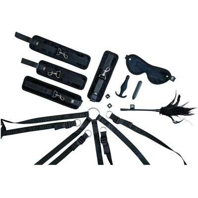Mitac Sei Mio - Bettgebundenes Bondage-Set (schwarz) Mitac Sei Mio - Bettgebundenes Bondage-Set (schwarz)