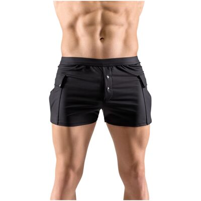 Svenjoyment - Herren-Shorts mit matter Optik (schwarz) - L Svenjoyment - Herren-Shorts mit matter Optik (schwarz) - L