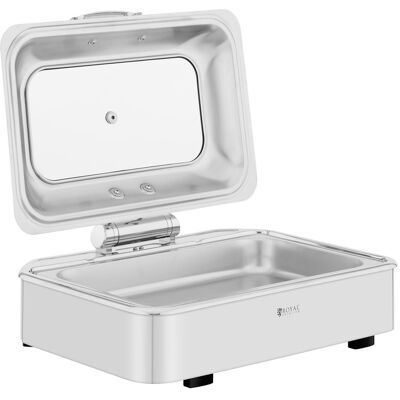 Chafing Dish - GN 1/1 - Royal Catering - 8,5 L - Sichtfenster Chafing Dish - GN 1/1 - Royal Catering - 8,5 L - Sichtfenster