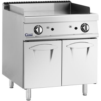 Gas-Grillplatte - 12 kW - glatt - 50 - 300 °C - Propangas / LPG / Erdgas - Unterschrank - Royal Catering Gas-Grillplatte - 12 kW - glatt - 50 - 300 °C - Propangas / LPG / Erdgas - Unterschrank - Royal Catering