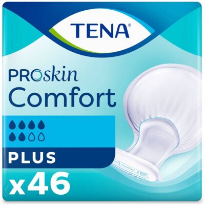 TENA Comfort Plus Inkontinenz-Pads - Für mittlere bis schwere Lecks - Geruchsneutraliserer TENA Comfort Plus Inkontinenz-Pads - Für mittlere bis schwere Lecks - Geruchsneutraliserer