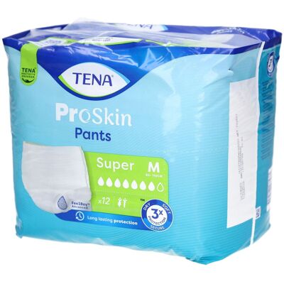 Tena Pants Super M – Inkontinenzhose für mittlere bis schwere Blasenschwäche 12 ct Tena Pants Super M – Inkontinenzhose für mittlere bis schwere Blasenschwäche 12 ct