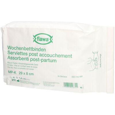 Flawa Wochenbettbinden Mp-K 10 ct Flawa Wochenbettbinden Mp-K 10 ct