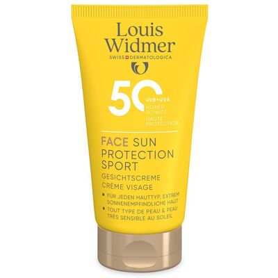 Louis Widmer Widmer Sun Face Protection Sport UV 50 - Sonnenschutzcreme Louis Widmer Widmer Sun Face Protection Sport UV 50 - Sonnenschutzcreme
