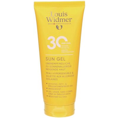 Louis Widmer Sun Gel 30 unparfümiert 100 ml Louis Widmer Sun Gel 30 unparfümiert 100 ml
