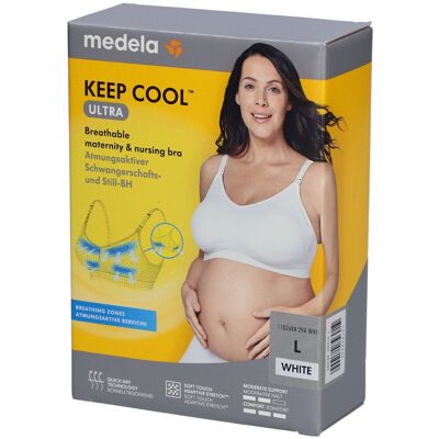 cm_main_brand_2276 medela Keep Cool™ Ultra Komfort Schwangerschafts- und Still-BH weiß, Gr. L 1 ct cm_main_brand_2276 medela Keep Cool™ Ultra Komfort Schwangerschafts- und Still-BH weiß, Gr. L 1 ct