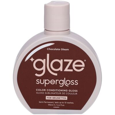 Glaze Glasur Supergloss Chocolate Gleam Soin Gloss Colorant Brun Chocolat 190 ml Glaze Glasur Supergloss Chocolate Gleam Soin Gloss Colorant Brun Chocolat 190 ml