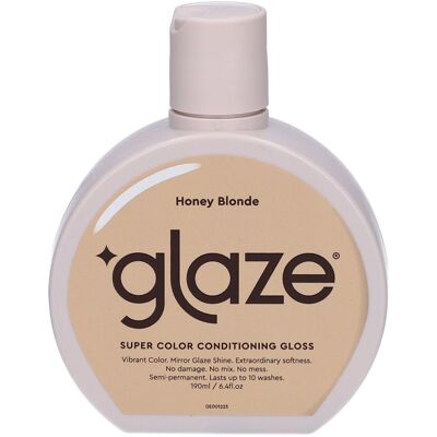 Glaze Glasur Supergloss Honigblond Soin Gloss Colorant Blond Miel Naturel 190 ml Glaze Glasur Supergloss Honigblond Soin Gloss Colorant Blond Miel Naturel 190 ml