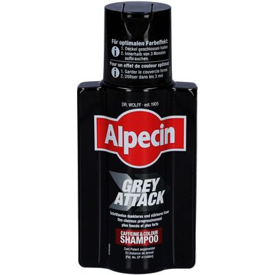 Alpecin Grey Attack Koffein & Farbe Shampoo 200 ml Alpecin Grey Attack Koffein & Farbe Shampoo 200 ml