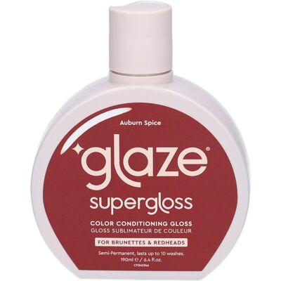 Glaze Supergloss Auburn Spice Soin Gloss Colorant Brünette/Roux 190 ml Glaze Supergloss Auburn Spice Soin Gloss Colorant Brünette/Roux 190 ml