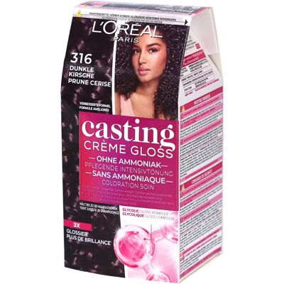 L'Oréal Paris Casting Crème Gloss Haarfarbe 316 Prune Exquise 1 ct L'Oréal Paris Casting Crème Gloss Haarfarbe 316 Prune Exquise 1 ct