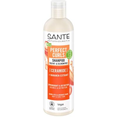 Sante® Perfect Curls Shampoo mit Ceramiden & Bananen-Extrakt 250 ml Sante® Perfect Curls Shampoo mit Ceramiden & Bananen-Extrakt 250 ml