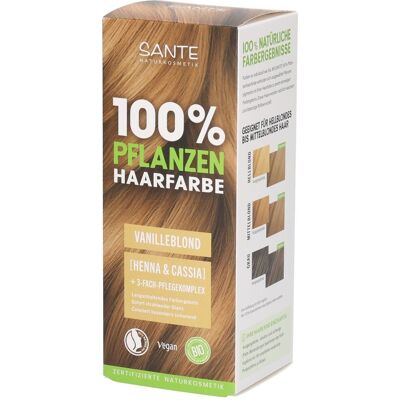 SANTE Gesundheit, pflanzliche Haarfarbe 'Vanilleblond 01“ 100 g SANTE Gesundheit, pflanzliche Haarfarbe 'Vanilleblond 01“ 100 g