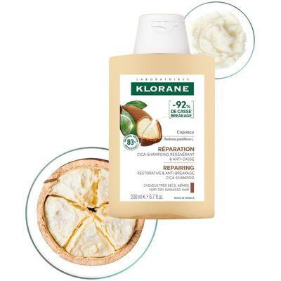 Klorane Cupacu Cica-Shampoo Regenerierend & Anti-Bruch 200 ml Klorane Cupacu Cica-Shampoo Regenerierend & Anti-Bruch 200 ml