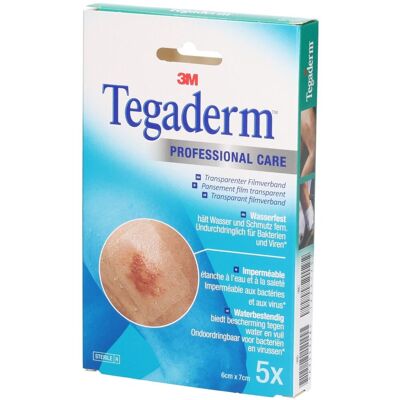 3M™ Tegaderm™ Transparentverband 6 x 7 cm 5 ct 3M™ Tegaderm™ Transparentverband 6 x 7 cm 5 ct