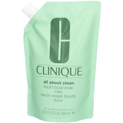 Clinique All About Clean Nachfüllpackung – Milde Flüssiggesichtsseife Für trockene bis Mischhaut 0.4 l Clinique All About Clean Nachfüllpackung – Milde Flüssiggesichtsseife Für trockene bis Mischhaut 0.4 l