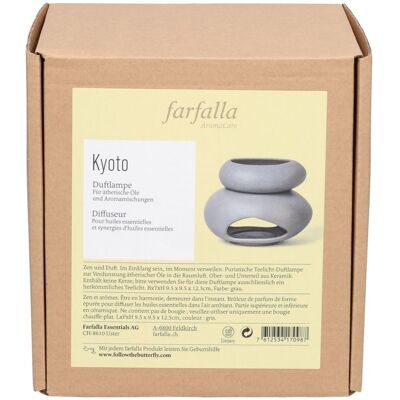 Farfalla AromaCare Diffuseur Kyoto Gris 1 ct Farfalla AromaCare Diffuseur Kyoto Gris 1 ct
