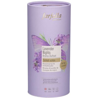 Farfalla Kissennebel & Maske Set - Lavender Nights 1 ct Farfalla Kissennebel & Maske Set - Lavender Nights 1 ct