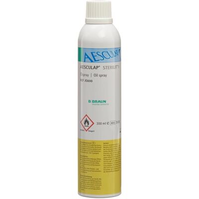 B. Braun Aesculap Sterilit I - Ölspray für chirurgische Instrumente 0.3 l B. Braun Aesculap Sterilit I - Ölspray für chirurgische Instrumente 0.3 l